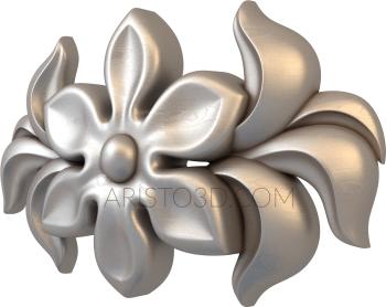 Symmetrycal onlays (NKS_0273) 3D model for CNC machine