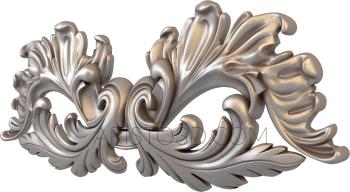 Symmetrycal onlays (NKS_0274) 3D model for CNC machine
