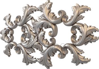 Symmetrycal onlays (NKS_0276) 3D model for CNC machine