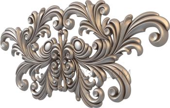 Symmetrycal onlays (NKS_0282-2) 3D model for CNC machine