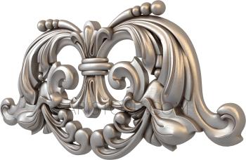 Symmetrycal onlays (NKS_0285-1) 3D model for CNC machine