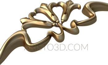 Symmetrycal onlays (NKS_0351) 3D model for CNC machine