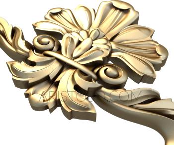 Symmetrycal onlays (NKS_0354) 3D model for CNC machine