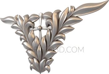Symmetrycal onlays (NKS_0359) 3D model for CNC machine