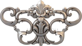 Symmetrycal onlays (NKS_0390) 3D model for CNC machine