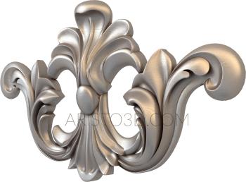 Symmetrycal onlays (NKS_0399) 3D model for CNC machine
