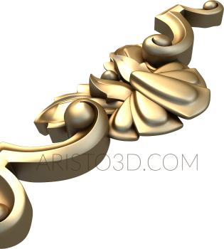 Symmetrycal onlays (NKS_0413) 3D model for CNC machine
