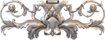 Symmetrycal onlays (NKS_0450) 3D model for CNC machine