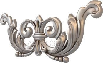 Symmetrycal onlays (NKS_0455) 3D model for CNC machine