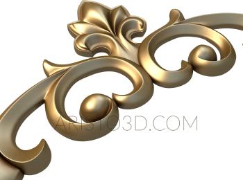 Symmetrycal onlays (NKS_0523) 3D model for CNC machine