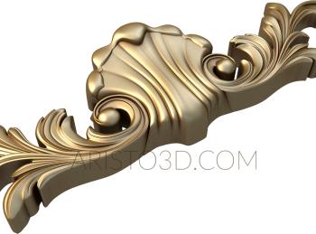 Symmetrycal onlays (NKS_0600) 3D model for CNC machine