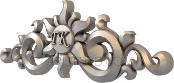 Symmetrycal onlays (NKS_0749) 3D model for CNC machine