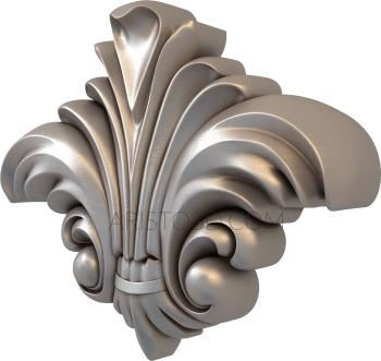 Symmetrycal onlays (NKS_0750) 3D model for CNC machine