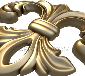 Symmetrycal onlays (NKS_0875) 3D model for CNC machine