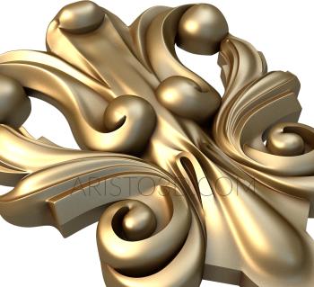 Symmetrycal onlays (NKS_0894) 3D model for CNC machine