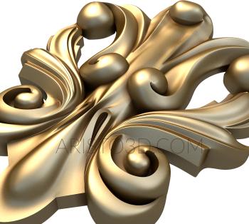 Symmetrycal onlays (NKS_0894) 3D model for CNC machine
