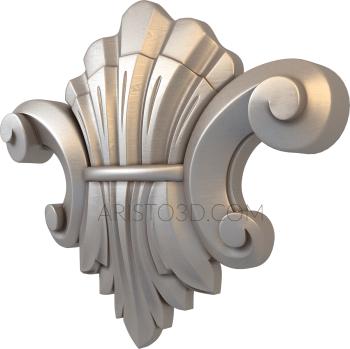 Symmetrycal onlays (NKS_0898) 3D model for CNC machine