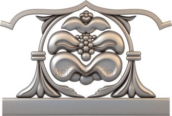 Symmetrycal onlays (NKS_0908) 3D model for CNC machine