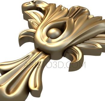 Symmetrycal onlays (NKS_0912) 3D model for CNC machine