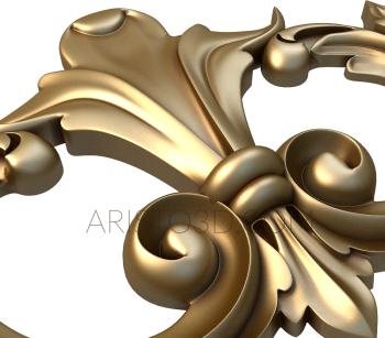 Symmetrycal onlays (NKS_0965) 3D model for CNC machine