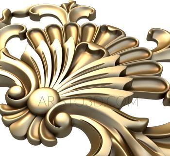 Symmetrycal onlays (NKS_0980) 3D model for CNC machine