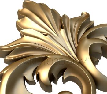 Symmetrycal onlays (NKS_0985) 3D model for CNC machine