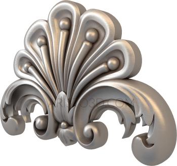 Symmetrycal onlays (NKS_0990) 3D model for CNC machine