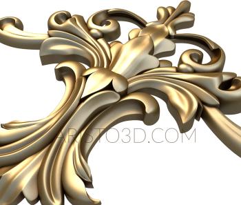Symmetrycal onlays (NKS_0992) 3D model for CNC machine