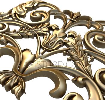 Symmetrycal onlays (NKS_0994) 3D model for CNC machine