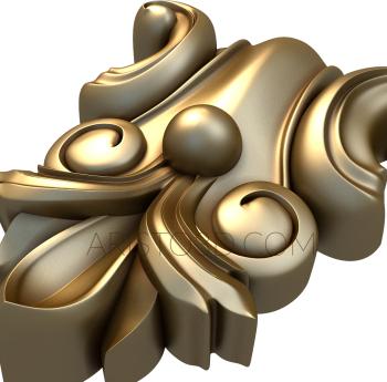 Symmetrycal onlays (NKS_1009) 3D model for CNC machine