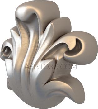 Symmetrycal onlays (NKS_1037) 3D model for CNC machine