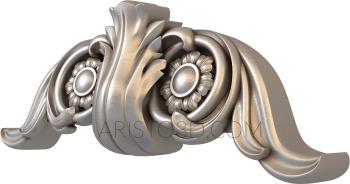 Symmetrycal onlays (NKS_1132) 3D model for CNC machine