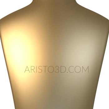 Free examples of 3d stl models (Silhouette. Download free 3d model for cnc - USNS_0017) 3D
