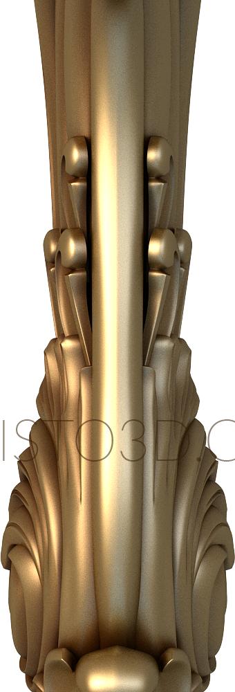 Legs (NJ_0229) 3D model for CNC machine