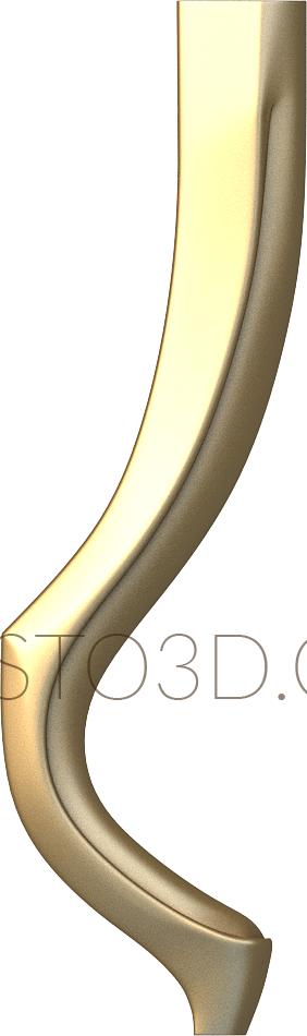 Legs (NJ_0451) 3D model for CNC machine