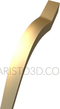 Legs (NJ_0722) 3D model for CNC machine