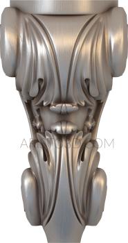Legs (NJ_0757) 3D model for CNC machine