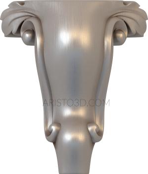 Legs (NJ_0794) 3D model for CNC machine