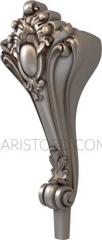 Legs (NJ_0823) 3D model for CNC machine