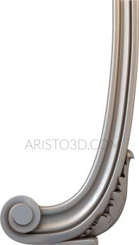 Legs (NJ_0828) 3D model for CNC machine