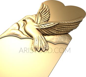 Memorial (PM_0023) 3D model for CNC machine