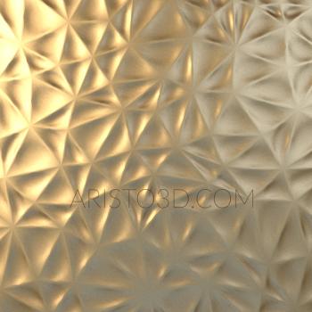 Geometrical panel (PGM_0019) 3D model for CNC machine