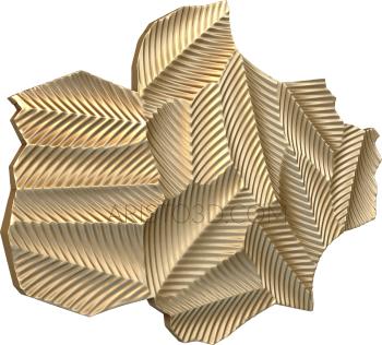 Geometrical panel (PGM_0058-9) 3D model for CNC machine