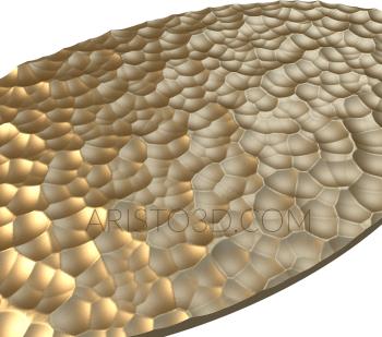 Geometrical panel (PGM_0078) 3D model for CNC machine