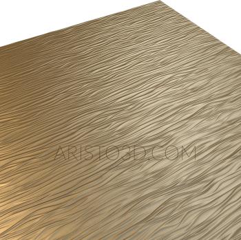 Geometrical panel (PGM_0094) 3D model for CNC machine