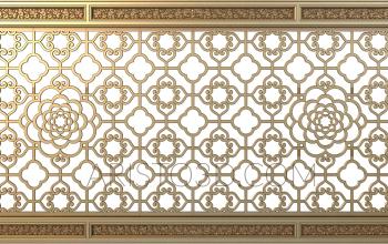 Geometrical panel (PGM_0105) 3D model for CNC machine