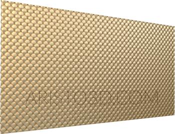 Geometrical panel (PGM_0138) 3D model for CNC machine