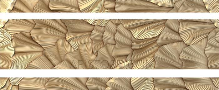 Geometrical panel (PGM_0195) 3D model for CNC machine