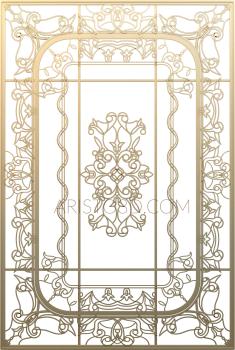 Square panels (PN_0041) 3D model for CNC machine