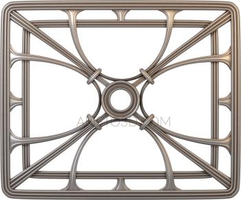 Square panels (PN_0173) 3D model for CNC machine